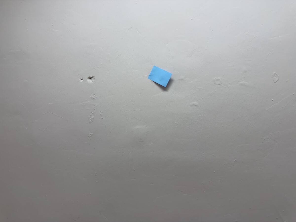 지하실 벽지 습기 제거 1
